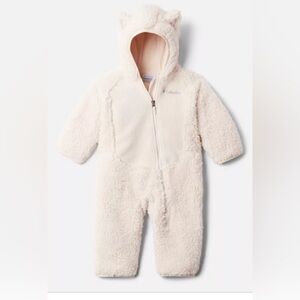 Infant Baby Sherpa Bunting fleece snowsuit